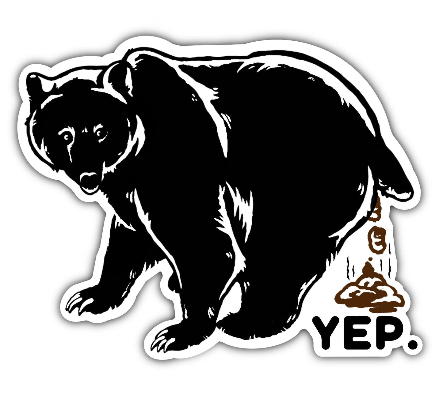 Does a Bear poop in the woods?