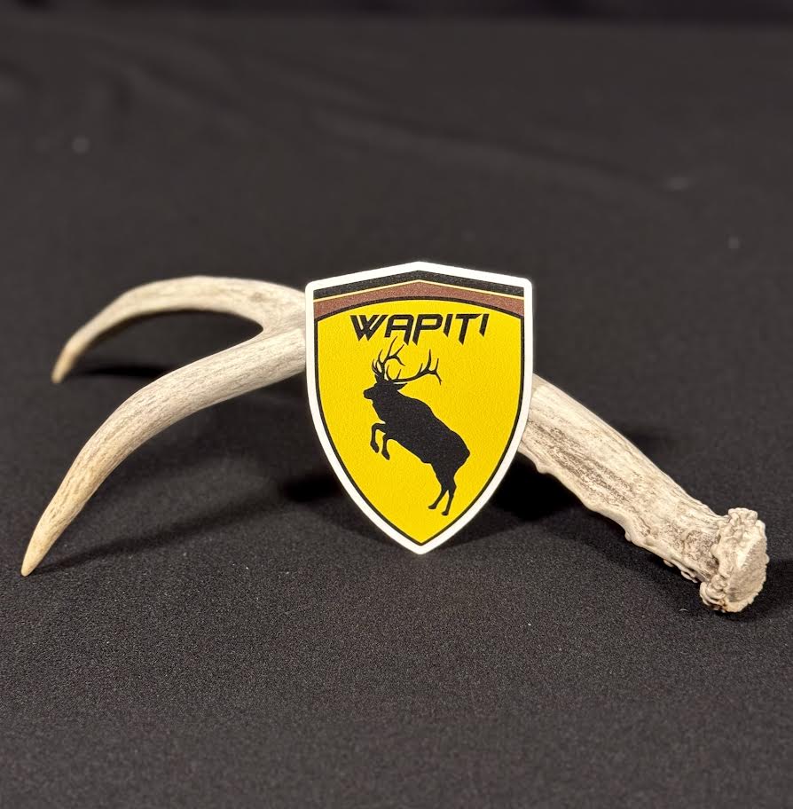 Prancing Elk Sticker