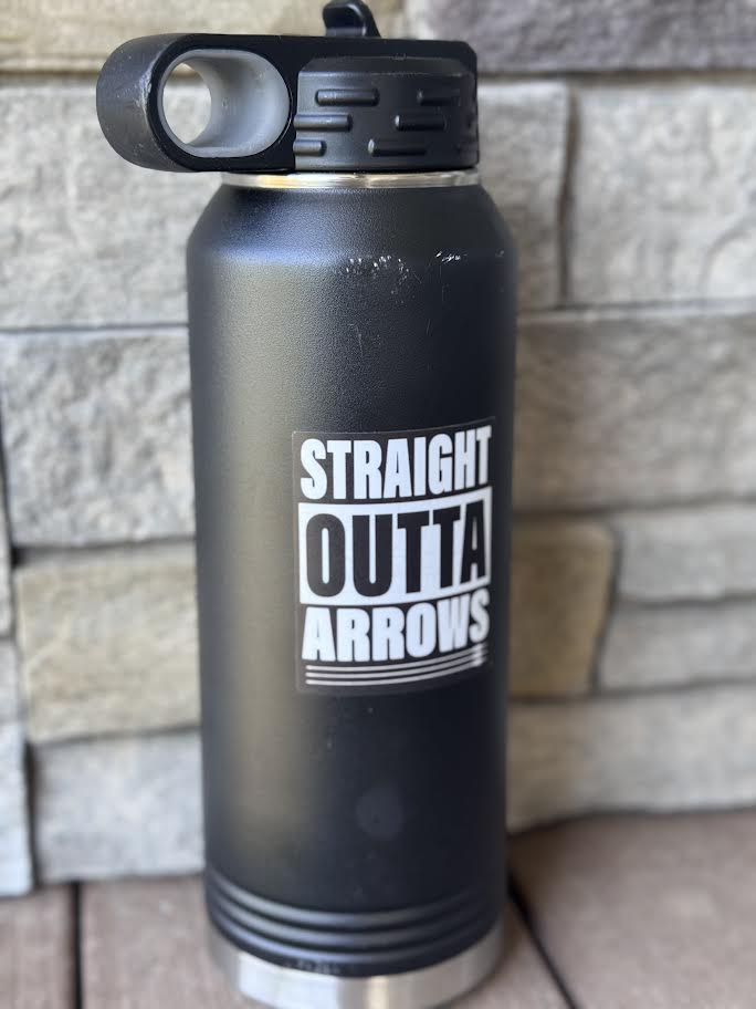 Straight Outta Arrows Sticker