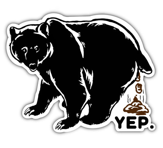 Does a Bear poop in the woods?