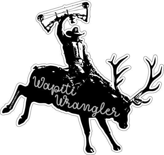 Wapiti Wrangler Sticker